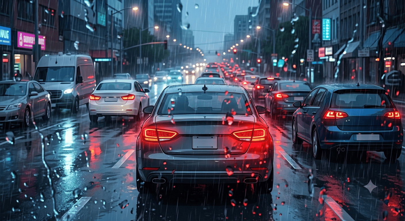 Luzes do painel do carro